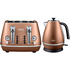 Delonghi CTI4003CPKBI2001CP Distinta Toaster and Distinta Kettle Pack image NaN
