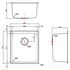 Abey The Leichardt 45L Single Bowl Inset Laundry Tub LSV45 image NaN