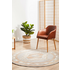 Rug Culture Mayfair Medium Grey & Peach Rug 200X200CM - MAY-CAT-GRY-200X200 image NaN