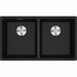 Franke Maris 350mm Double Bowl Topmount Sink Onyx MRG620-3535ONB image NaN