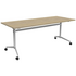 OLG Uni Flip Table 1800x750 New Oak Worktop with White Frame OG_UNIFLIP1875W_NO image NaN