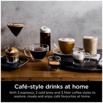 Ninja Luxe Cafe Premier Espresso Machine ES601ANZ hero image