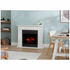 Dimplex 1.5kW Rail Mantle with LED Firebox White RAL15-AU image NaN