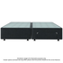 Sealy Spacesaver Super Queen Split Bed Base No Drawer Black SV-BLK-SQN-ND image NaN