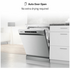 Hisense 60cm Freestanding Stainless Steel Dishwasher HSCM15FS image NaN