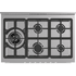 Glem 90cm Fan Assisted Gas Freestanding Oven Stainless Steel GS965GG image NaN