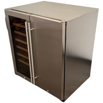 Bosston 180L Double Door Beer and Wine Alfresco Fridge BOS180W2D hero image