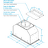 Whispair X3M06S5.EP 60cm Monte Carlo Under Cupboard Rangehood with Pro External Remote Motor image NaN
