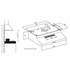 Artusi 60cm White Fixed Rangehood AFR650W image NaN