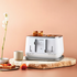 Sunbeam Kyoto City Collection 4 Slice Toaster White TAM8004WH image NaN