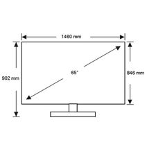 LG 65UF680T 65 Inch 164cm Ultra HD 4K LED TV hero image