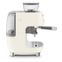 Smeg 50s Style Espresso Machine with Built-in Grinder Cream EGF03CRAU image NaN