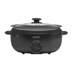 Morphy Richards 6.5L Slow Cooker Matte Black MRSC65BK hero image