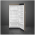 Smeg FAB28 50s Style 270L Retro Refrigerator Taupe FAB28RDTP5 image NaN