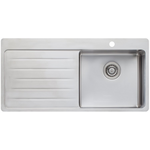 Oliveri Sonetto Single Bowl Left Hand Drainer Topmount Sink SN1022 hero image