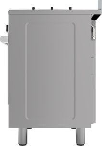 Glem 70cm Dual Fuel Bi-Energy Freestanding Oven Stainless Steel GB765DOP hero image