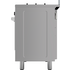 Glem 70cm Dual Fuel Bi-Energy Freestanding Oven Stainless Steel GB765DOP image NaN