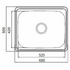 Abey PR45C 45L LODDEN Sink With Bypass & Overflow image NaN