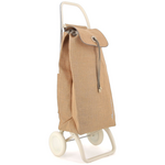 Rolser IMax Yute 2 Wheel Foldable Trolley Natural R-IMX537-1066 hero image