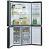 Whirlpool 594L Four Door Fridge Black WQ70900SBX image NaN
