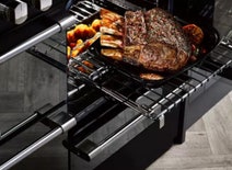 Belling Cookcentre 90cm Duel Fuel Black Freestanding Oven BCC900DFSS hero image