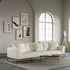 Kalona VAEROY Four Seater Sofa Pearl WS-208-04-VILA-54 image NaN