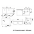 Blanco SUB350350UGK5 Double Bowl Undermount Sink Rock Grey image NaN