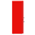 CHiQ 231L Retro Bottom Mount Fridge Red CRBM228NR3 image NaN