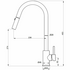 Suprema XACTA Xpressfit Retractable Kitchen Mixer Gun Metal XFIT800RKM-GM image NaN