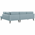 Kalona Vejle Neptual 2.5 Seater Right Facing Chaise Sofa 31279-LAF-FRD33 image NaN
