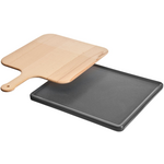 Bosch Pizza Stone with Wooden Spatula-Anthracite HEZ327000 hero image