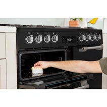 Beko 90cm Multifunction Dual Fuel Light Blue Freestanding Oven/Stove BRC916GMB-L hero image