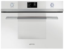 Smeg 45cm White Linear Compact Combi-Steam Oven SFA4130VCB hero image