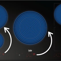 Beko 60cm Built-In Flexy Induction Cooktop with Luminous Control BCT604IG hero image