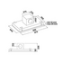 Falmec 90cm Stella Ceiling Cassette Rangehood with Roof Motor F9ST90S2IN1300 image NaN