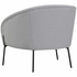 Kalona Lista Charcoal Armchair  - 222-1P-TX2520 image NaN