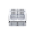 LG 637L French Door Frost Free Fridge with Ice Maker & Water Dispenser GF-D706BSL image NaN