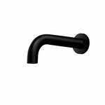 Rogerseller Tonic Wall Bath Spout 150mm  - Matte Black 3606015511 hero image