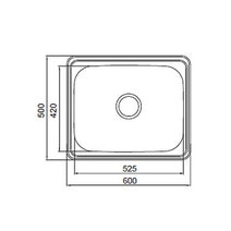 Abey PR45AP The Lodden 45L Single Inset Laundry Tub with Mix Master Pull Out Tap and Bypass hero image