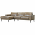 Kalona Breda Sandstone Three Seater Right Facing Chaise Sofa - 32732-3PR-MS5008 image NaN