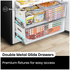 Hisense 500L PureFlat Bottom Mount Refrigerator with Non-plumbed Water Dispenser Dark Stainless Steel HRBM500TBW image NaN