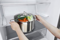 LG 420L Bottom Mount Fridge Stainless Steel GB-455PL hero image