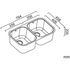 Abey PKQ200UPK NuQueen Double Bowl Undermount Sink Pack image NaN