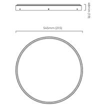 CTO Lighting Anvers Large Ceiling or Wall Light - Satin Brass ANVCWLSBHA hero image