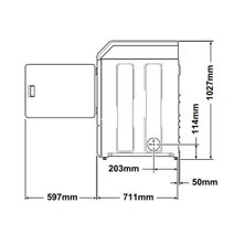 Speed Queen 9kg LP Gas Vented Dryer ADGE8BGASLP hero image