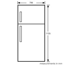 Westinghouse WTB5400SAL 540L Top Mount Fridge hero image