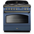 Falcon 90cm Classic FX Stone Blue Dual Fuel Freestanding Oven CLA90FXDFSB-BR image NaN