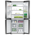 Fisher & Paykel Series 7 498L Quad Door Refrigerator with Ice and Water Black Stainless Steel RF500QNUB1 image NaN