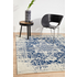 Rug Culture Evoke Medium White Navy Rug 230X160CM - EVO253WNAV230X160 image NaN