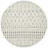 Rug Culture Chrome Small Silver & Off White Rug 150X150CM - CRO-ELS-SIL-150X150 image NaN